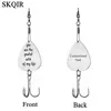 Keychains 300Pcs Lettering Keychain Jewelry Stainless Steel Silver Color Fishhook For Men/Women Key Ring