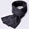 Scarves Men Wool Scarf Winter Autumn Bufanda Hombres Solid Sheep Long Warm Soft Luxury Echarpe Homme Cashmere