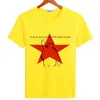 Męskie koszulki Bgtomato Red Stars Cool T-shirt Super Hip Hop for Men Tshirt Design Summer Tops Tees