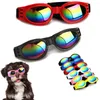 Vêtements pour chiens lunettes pour animaux de compagnie 6 couleurs lunettes de soleil pliables en plastique chat chiot réflexion lunettes pour petit moyen grand