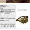 Bolsas ao ar livre Camuflagem da selva Militar Fanny Pack Pacote tático Bolsa de cintura Bolsa de cinto de quadril resistente à água para acampamento Exercício