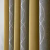 Rideaux rideaux nordique Simple haute ombrage rideaux Jacquard teints en fil pour salon chambre fenêtre décoration de la maison personnalisé