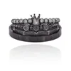 Charm Bracelets Numeral Men Women Crown Bracelet Love Roman Titanium Steel Bangle 4colors Couple For Jewelry Gifts