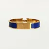 Classic H Bracelet 18k Gold Bracelet Mens Luxury Brand Enamel Bracelet Women Birthday Mother' Day Jewelry Holiday Gifts