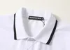 dg dolce gabbana Вы et S Mens Black White Plaque Polo Tshirt Tshirts Summer broderie courte manche élastique High Street Shirts Brand Clothi 2rur