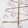 Lampes de table Led en fer forgé veilleuse cristal arbre de noël pentagramme petite lampe cadeau d'anniversaire applicable à: chambre lit