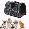 Housses de siège de voiture pour chien sac de transport Portable chats sac à main pliable voyage chiot portant maille épaule sacs pour animaux de compagnie respirant