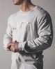 メンズTシャツlyftブランドカジュアルロングスリーブコットンTシャツメンジムフィットネストレーニングスキニーTシャツ男性プリントTシャツランニングスポーツ服230317