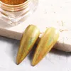 Nail Glitter Holographic Chrome Laser Art Powder Gold Silver Irisent Metallic Pigment Rub Dust Diy Decorations Manicure Lelsh