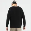 Männer Pullover Herbst Und Winter Verdickt Große Pullover Langarm Casual Lose Pullover Kaschmir Solide KnittingMen's