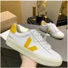 French Veejja white shoes bred with lace ups versatile lovers' classic casual and comfortable sports board with box size 44 45