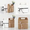 Emballage cadeau blanc Kraft carton cadeaux boîtes sacs avec étiquettes emballage enfants emballage bonbons pour mariage à la maison