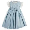 Robes de fille Été Espagnol Lolita Princesse Robe Anniversaire Baptême Robe De Fête Enfants Boutique Robes Pour Filles Eid A1694