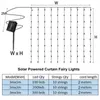 LED Strips 3MX3M Solar LED Strain String Light Garland Garland Christmas Lights Wedder Fairy Light Party Yard Garden Garden Holiday P230315