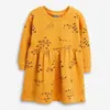 Vestidos de niña Little Maven 2023 Baby Girls Ropa de primavera y otoño Mangas largas Vestido Algodón Bonito y cómodo para niños 2-7 años