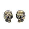 Esqueleto Silver Tone Ligante plástica Skull Skull Skull em forma de erva Cigarro Tabaco Armazenamento Absorvedor Acessórios Tools de Acessórios