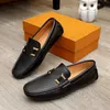 Moda novo vestido de couro masculino Sapatos de pulôver casual Mocas de sapatos no tamanho do sapato 38-45