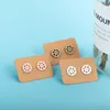 Stud Earrings Plant Series Lotus Root Ceramic Fashion Gift Ear Studs Jewelry Wholesale For Women Girl #LY206Stud