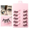 False Eyelashes YSDO Half Eyelash Extension 3/5 Pairs 3D Mink Makeup Natural Hand Made Fluffy Maquilagem Fake MIink Lashes Cilios