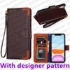Luxury Phone Cases For iPhone 15 Pro Max Cases 14 Pro Max 13 12 11 Xs XR X 8 15 Plus Shell Fashion Leather Back Cover Designer Metal Letter Flip Wallet Case With Card Holder