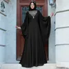 Ropa étnica Arabia Saudita Mujeres musulmanas Vestido de gran tamaño Moda islámica Ramadán Mezquita Falda larga Turquía Abaya Túnica conservadora