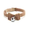 Cat-halsbanden leidt Bell Bow-Knot Egle voor kettinghondenkraagkoorden katten producten Butterfly Knoop verstelbare huisdieren FF01