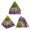 ジュエリーポーチTumbeelluwa Healing Crystal Tree of Life Orgone Pyramid Energyジェネレーターチャクラストーン装飾