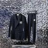 xinxinbuy 男性デザイナージャケットコート 23ss カーキパリサイドリボンジャカード生地セット長袖綿女性ブルーブラックホワイトカーキ XS-3XL
