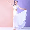 Stage Draag Women Belly Dance One Piece Dress Sexy Oriental Suit Group Training Performance Kostuums Mesh Fairy Sequins Rok