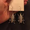 Dingle örhängen Sanlan 1Pair Insect Cockroach Bug smycken