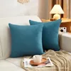 Taie d'oreiller Nordic Linen Cover Solid Throw Sofa Gift Cushion Core