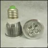 1W LED Alluminio 36mm Alto Lampada Cup Shell Kit 5W Faretto Lampadina Parti Accessorio 10pz