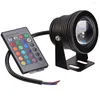 Underwater & Lawn Light;IP67 Waterproof;with 24key IR Remote;AC85-265V Input