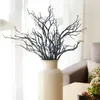 Decorative Flowers & Wreaths Dried Tree Home Decor Peacock Coral Branches Plastic Artificial Plants Wedding Decoration Antler Branch Branchi