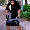 カジュアルドレスセクシーなアフリカの女性ドレスファッション膝の長さの半袖パーティーイブニングルーズエレガントなサンドレス2023