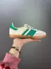 Schoenen Wales Bonner Running Men Dames Cream Green Sports Sneaker met doos