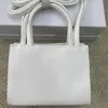 Diseñador 3 Tamaños MiniBolsos de Hombro Bolsos de Cuero Suave Bolso de Mujer Crossbody Tote de Lujo Compras de Moda Rosa Blanco Monedero Satchels Bag