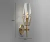 Lampade da parete Nordic Loft Concise K9 Crystal Led Light Living Room El Hall France Designer Romantic Sconce