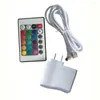 Bordslampor beiaidi 16Colors RGB LED RESTAURANT BARLAMP Fjärrkontroll Cordless Desk Cafe El KTV Atmosphere Night Light