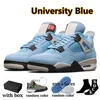 Box topkwaliteit 2024 met 4 heren 4S IV basketbalschoenen Zeil zwarte kat rode donder olijfcacao wow dennengroene mannen dames trainers sneakers