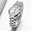 Montres-bracelets 2023 LIGE Rose Gold Femmes Montre Business Quartz Dames Top Femme Poignet Fille Horloge Relogio Feminin