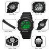 Wristwatches 5Bar Waterproof Male Digital Wrist Watch Military Chrono Stopwatch Clock LED Light Men's Watches Relogio Masculino