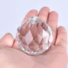 Chandelier Crystal Hanging Clear Lighting Ball Prisms DIY Pendant Curtain Faceted Decor 20mm/30mm/40mm