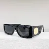 Gafas de sol de diseñador para mujer negro clásico placa gruesa 0811 estilo deportivo caja de moda gafas de sol de gran tamaño hombres