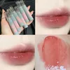 Brillant à lèvres miroir eau brillant glaçure étanche longue durée antiadhésif tasse rouge à lèvres maquillage rouge teinte coréen