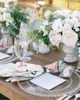 Servilleta de mesa 4/6/8 Uds., servilletas de cocina dulces con elefante de dibujos animados, cena para decoración de fiesta de banquete de boda
