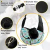 Dog Car Seat Covers Cute Cake Biscuit Print Pet Carrier Crossbody Bags Puppy Carrying Shoulder Sling Bag Travel Cat Pouch Pets Accessories