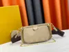 2023 Designer Luxury Shoulder Bag Oblique Span Portable three-piece Set m44823