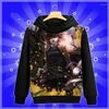 Erkek Hoodies serin anime kapüşonlu kino yok tabi the güzel dünya cosplay kapüşonlu sweatshirt moda bahar sonbahar erkekler kadın sokak giysisi ceket