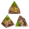 Sieraden zakjes tumbelluwa genezende kristalboom van leven orgone piramide energie generator chakra steen beeldje decoratie voor reiki